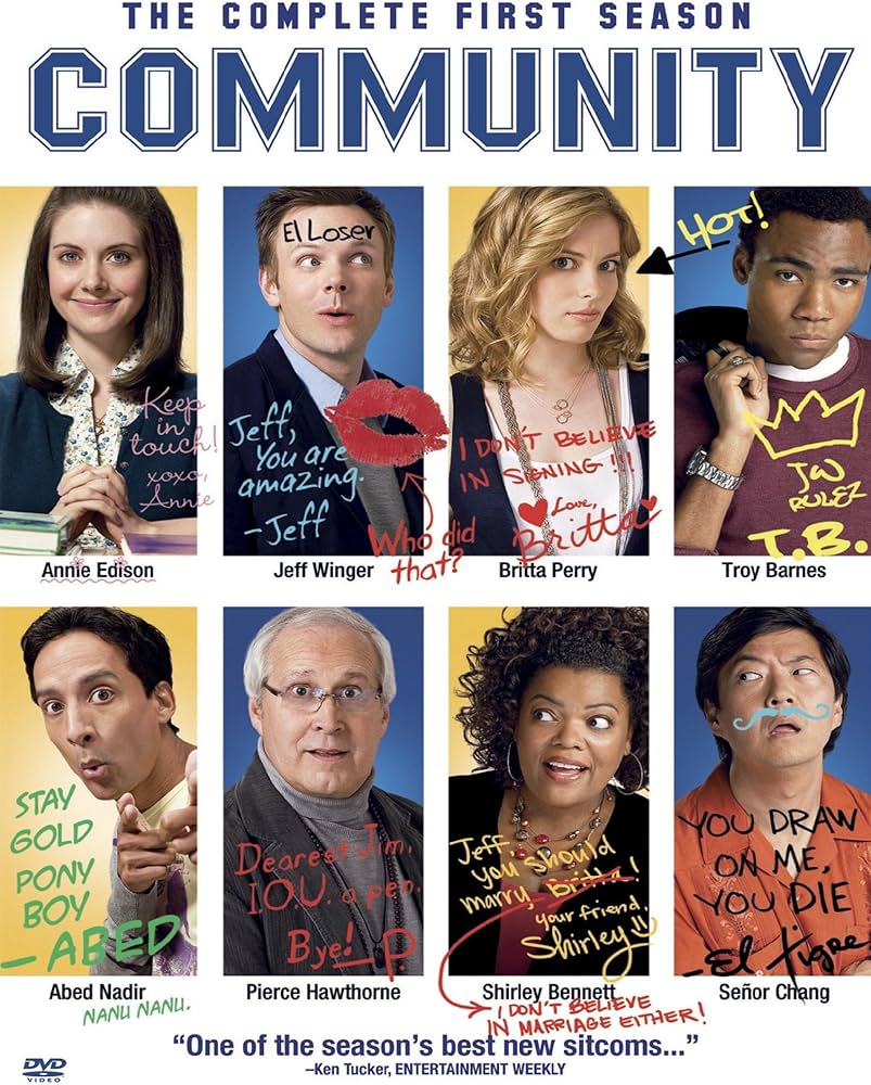 Community Season 1 DVD Cover