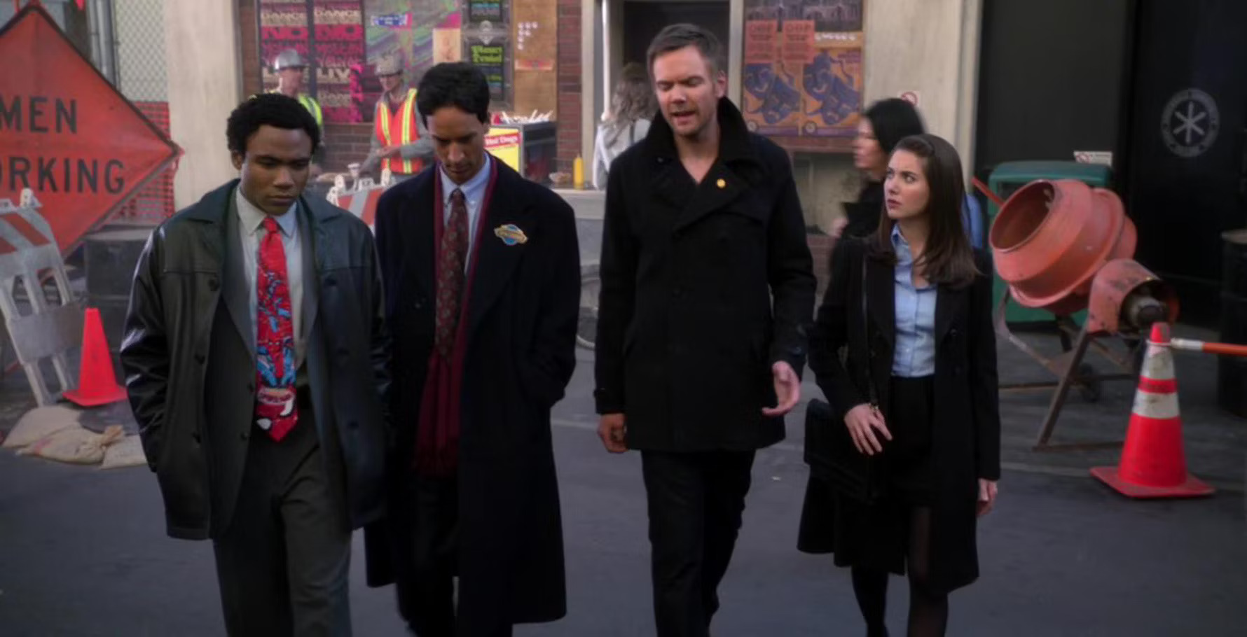 Season 1 thumbnail of Pierce holding Jeff's face